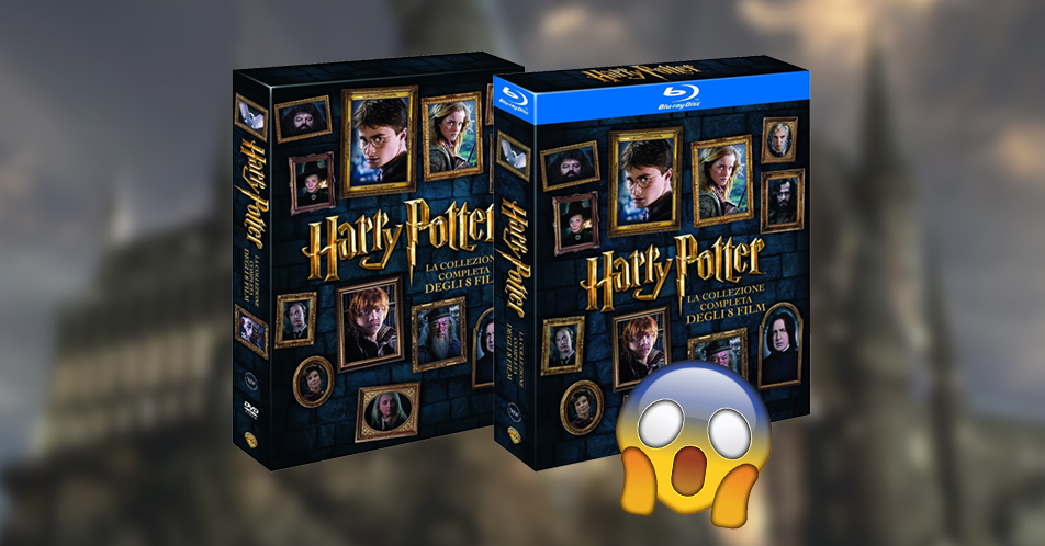 Il cofanetto con tutti i film di Harry Potter a soli €12,99 su